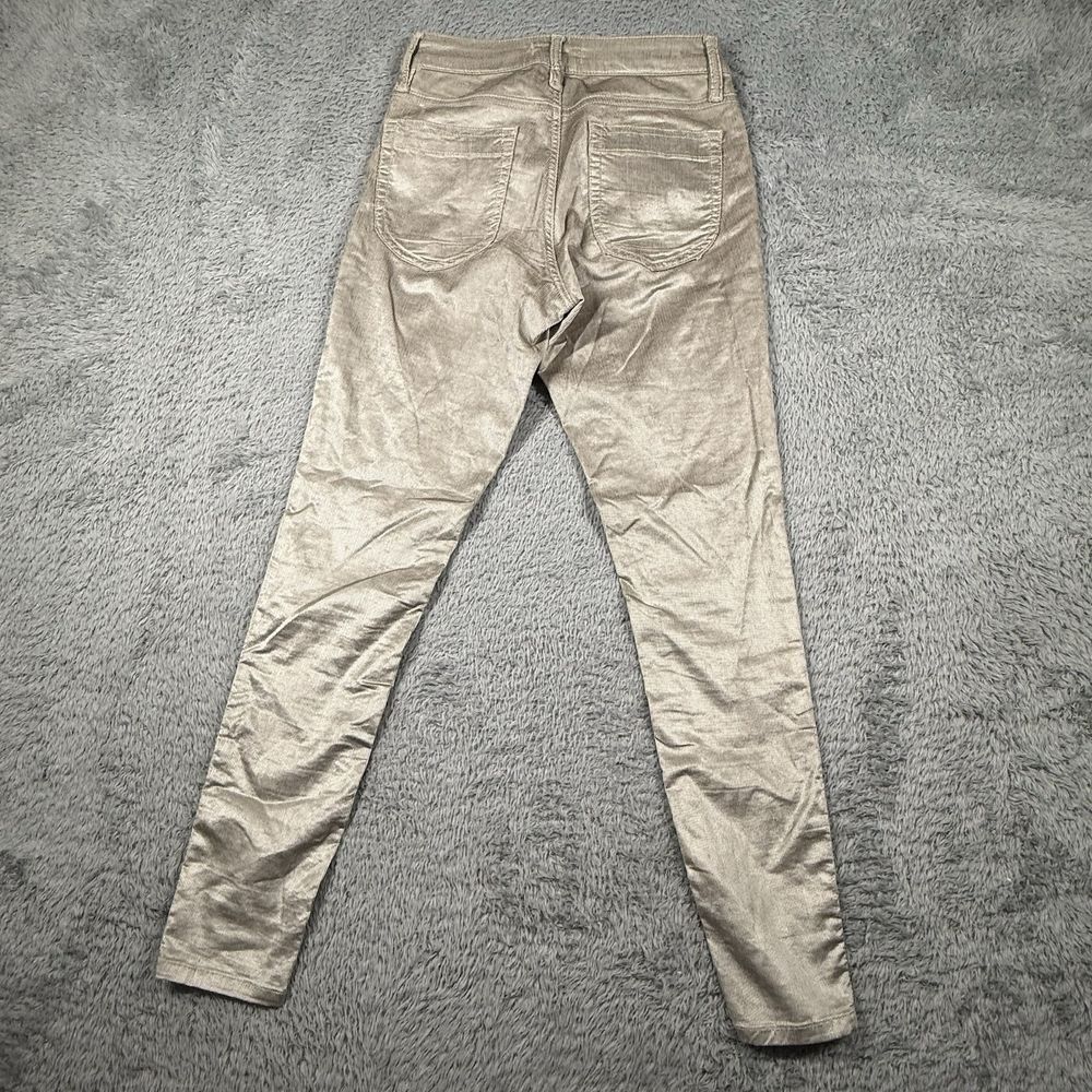 Reiss Metallic Silver Skinny Trousers - Picture 8 of 14